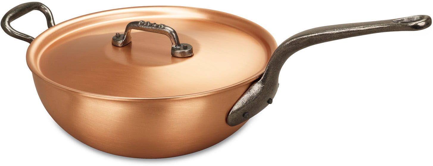 Risotto Pan 24cm - Risotto Pan - FALK CopperCore series - FALK copper  cookware