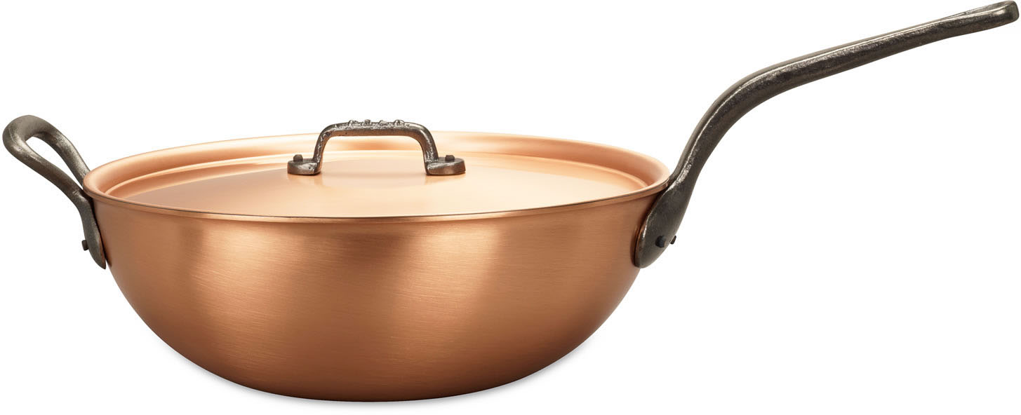 Classical Range 28cm Copper Casserole::Falk Copper Cookware